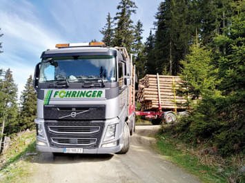 Rundholz-LKW Bild 0